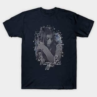 Mazzy Star Hope Sandoval Retro Style Fan Art T-Shirt
